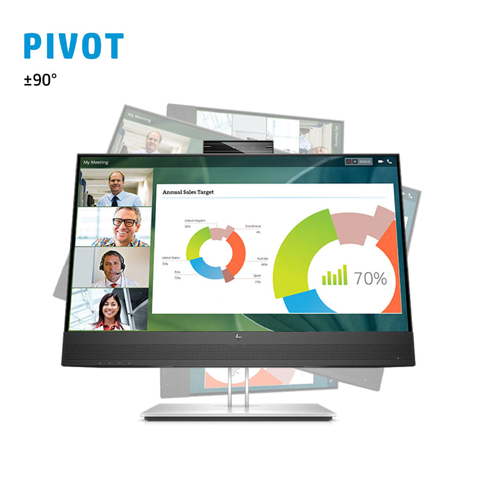 MANUFACTURER RENEWED HP E24MV G4 CONFERENCING DISPLAY 23.8 INCH IPS