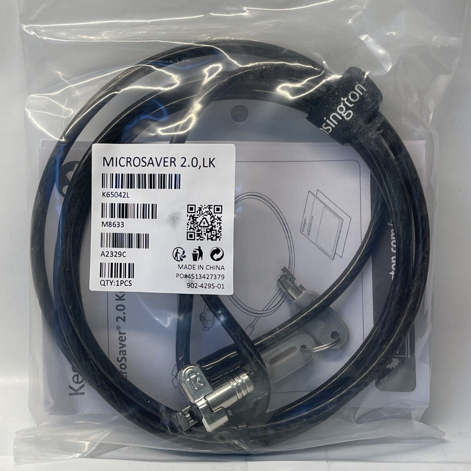 Kensington Microsaver Cable Lock From Lenovo