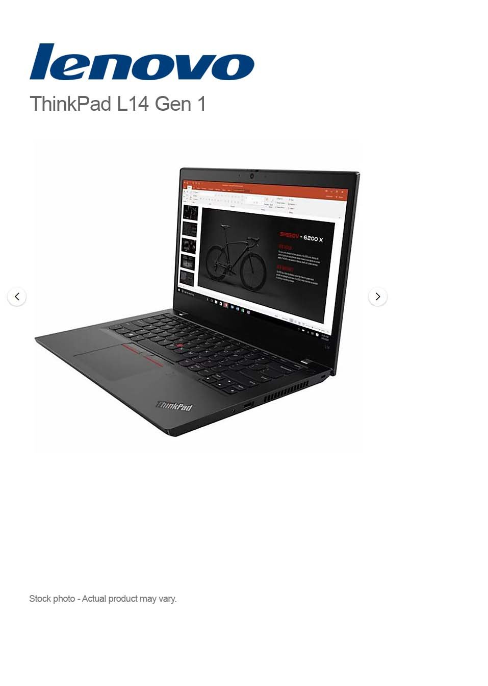 ThinkPad L14 G4 - 14", 16GB, 512GB SSD