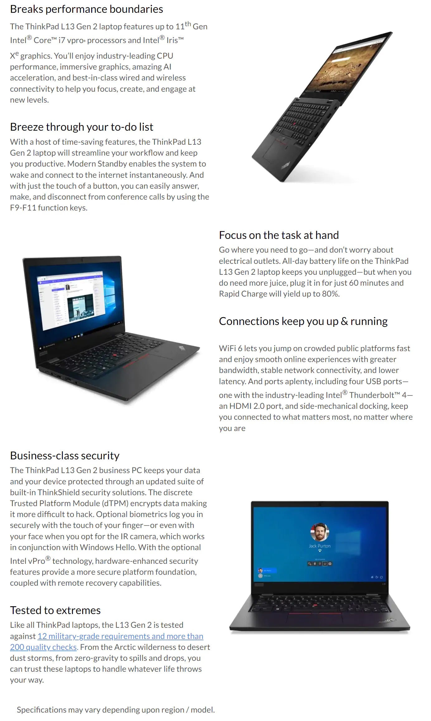 ThinkPad L13 2-in-1 - 13", 16GB, 512GB SSD