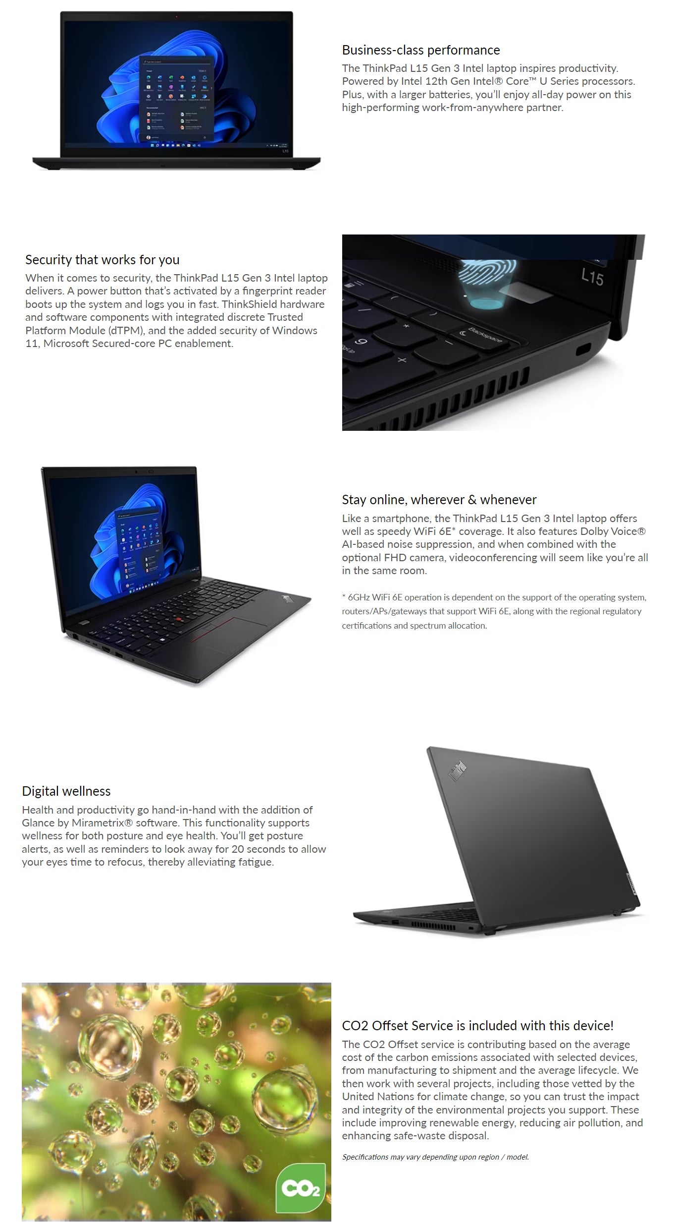 ThinkPad L15 G3 - 15", 8GB, 256GB SSD