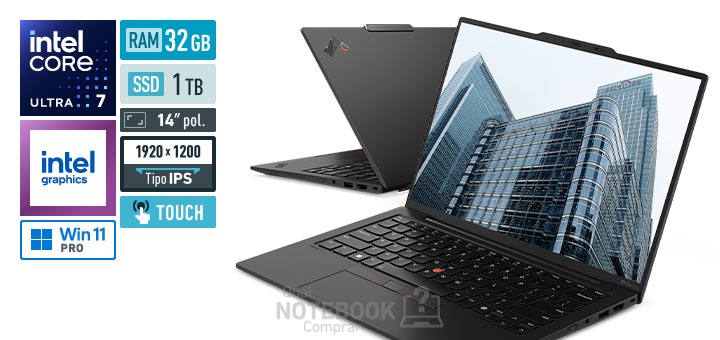 ThinkPad X1 Carbon - 1", 32GB, 512GB SSD