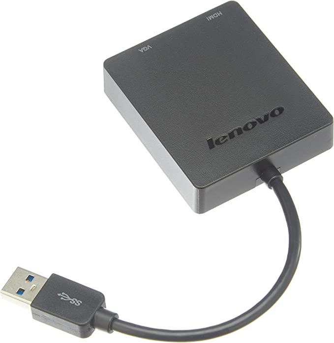 Lenovo Universal USB 3.0 to VGA/HDMI Adapter