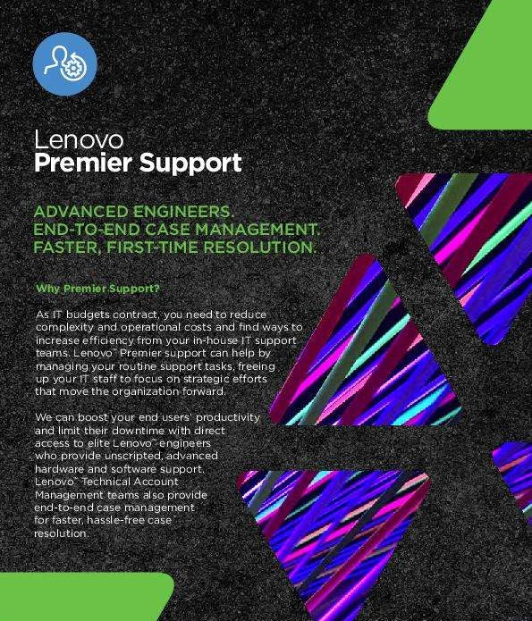 5Y Lenovo Support (Premier Support + KYD + International Upg)