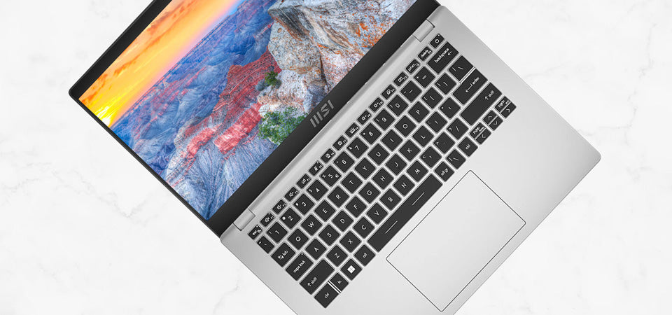 MSI Modern 14 14in Ultra Thin and Light Professional Laptop Intel Core i7-10510U UMA 16GB DDR4 512GB NVMe SSD Win10Pro