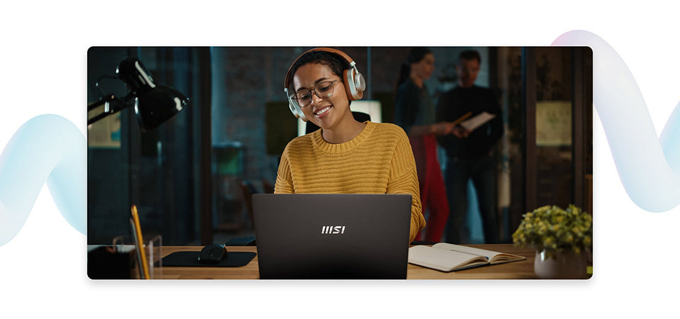 MSI Modern 15 15.6in Ultra Thin and Light Professional Laptop Intel Core i5-10210U UMA 8GB DDR4 256GB NVMe SSD Win10 Pro