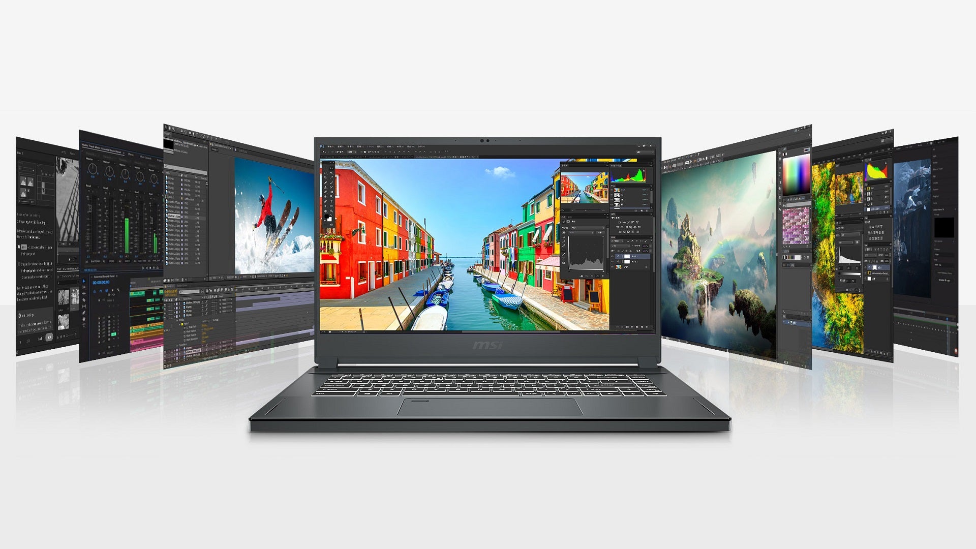 MSI Creator 15 15.6in FHD Finger Touch panel