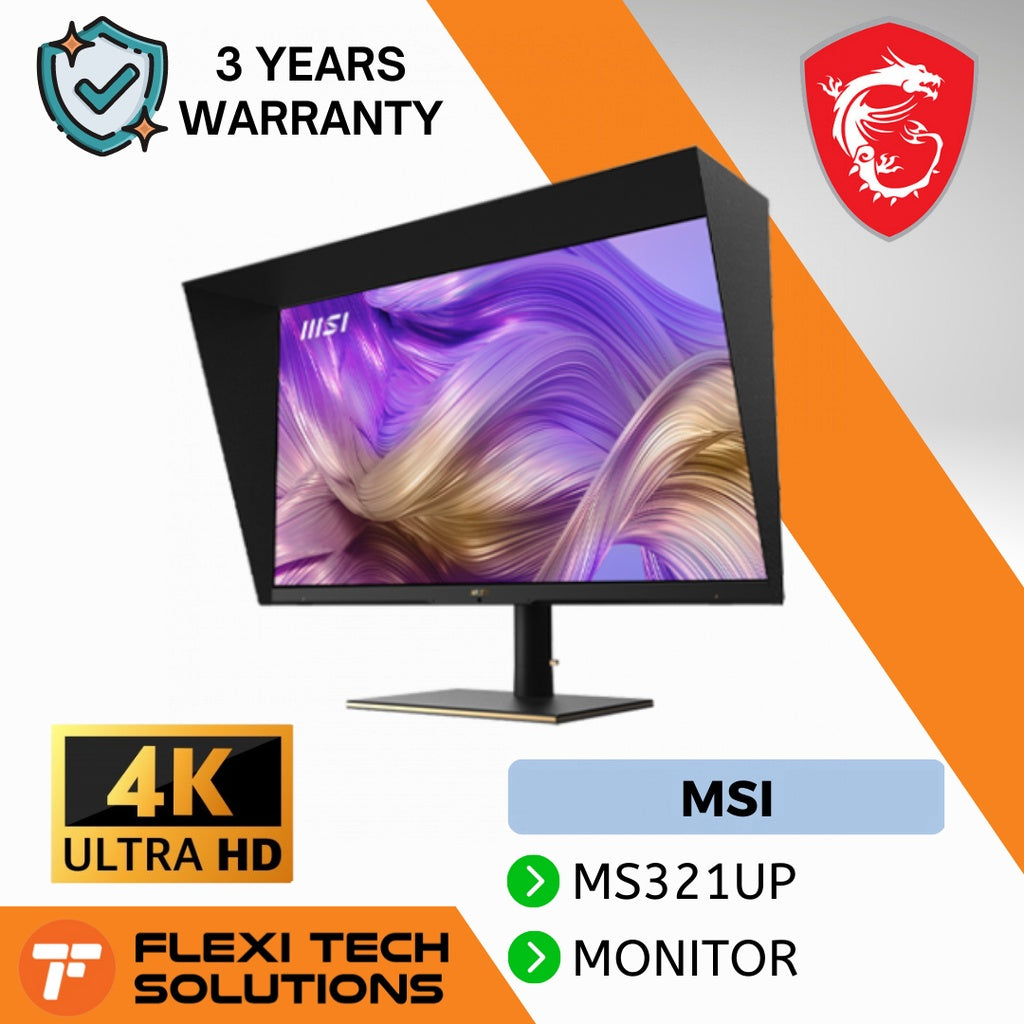 MON 32IN IPS PANEL SPACE BLK W/ GLD TRIM