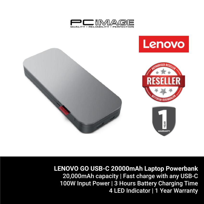 Lenovo Go USB - C Laptop Power Bank (20000 mAh)