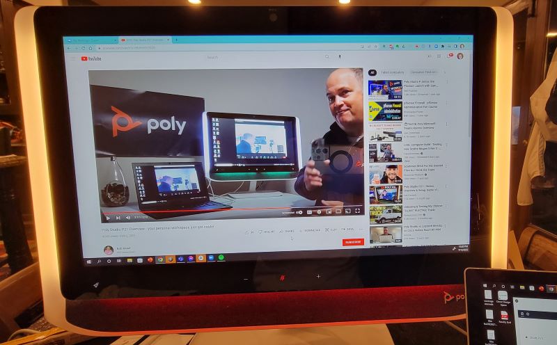 Poly Studio P21Personal Meeting 21Inch FHD Display