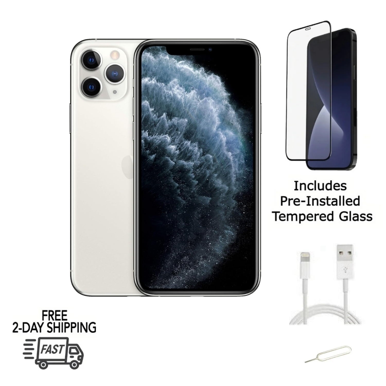 Certified Renewed Grade B (Good) Apple iPhone 11 Pro Max (A2161) 256GB 6.46 - inch (2019) Space Gray, Unlocked, 90day Computerland Warranty Refurb