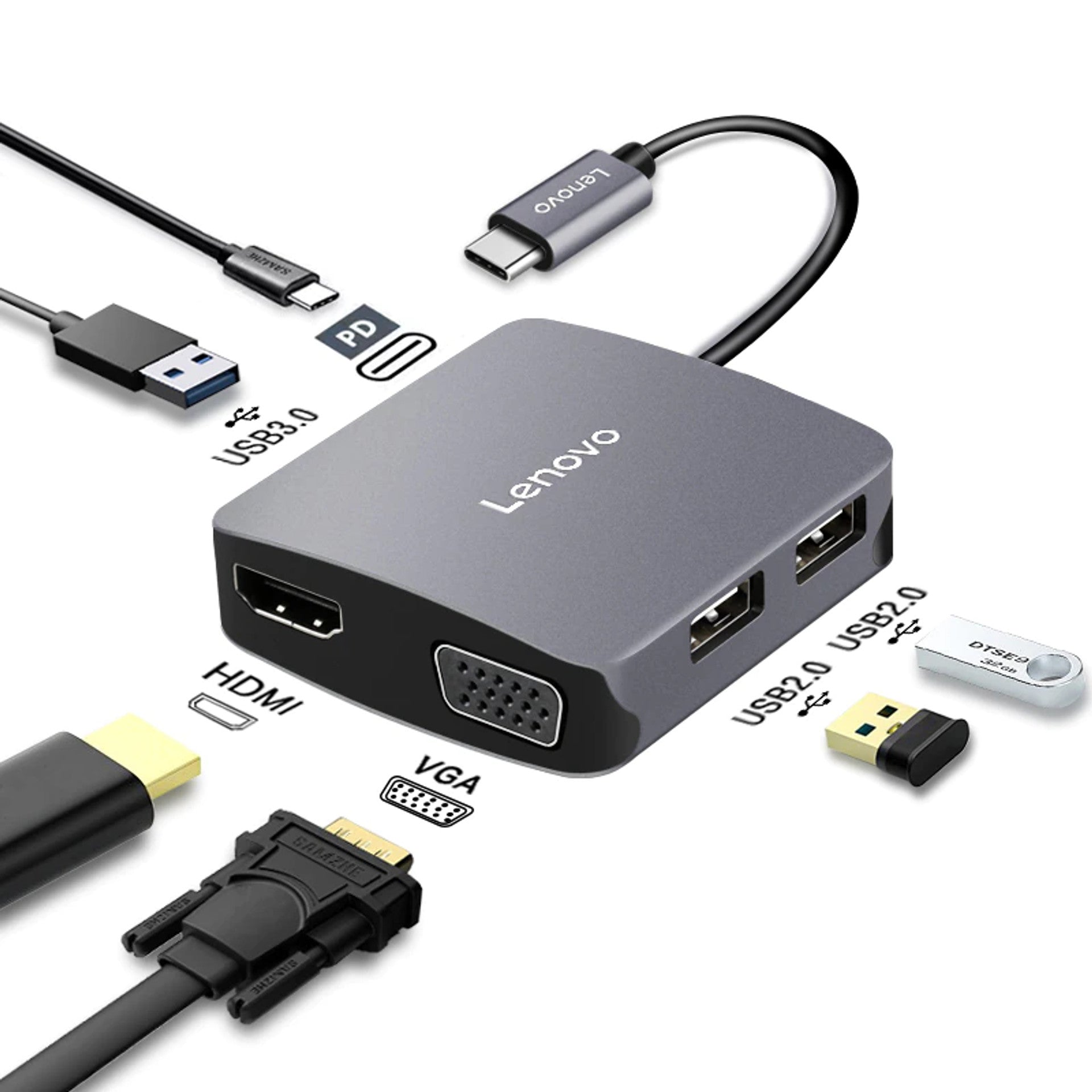 Lenovo USB - C 7-in-1 Hub