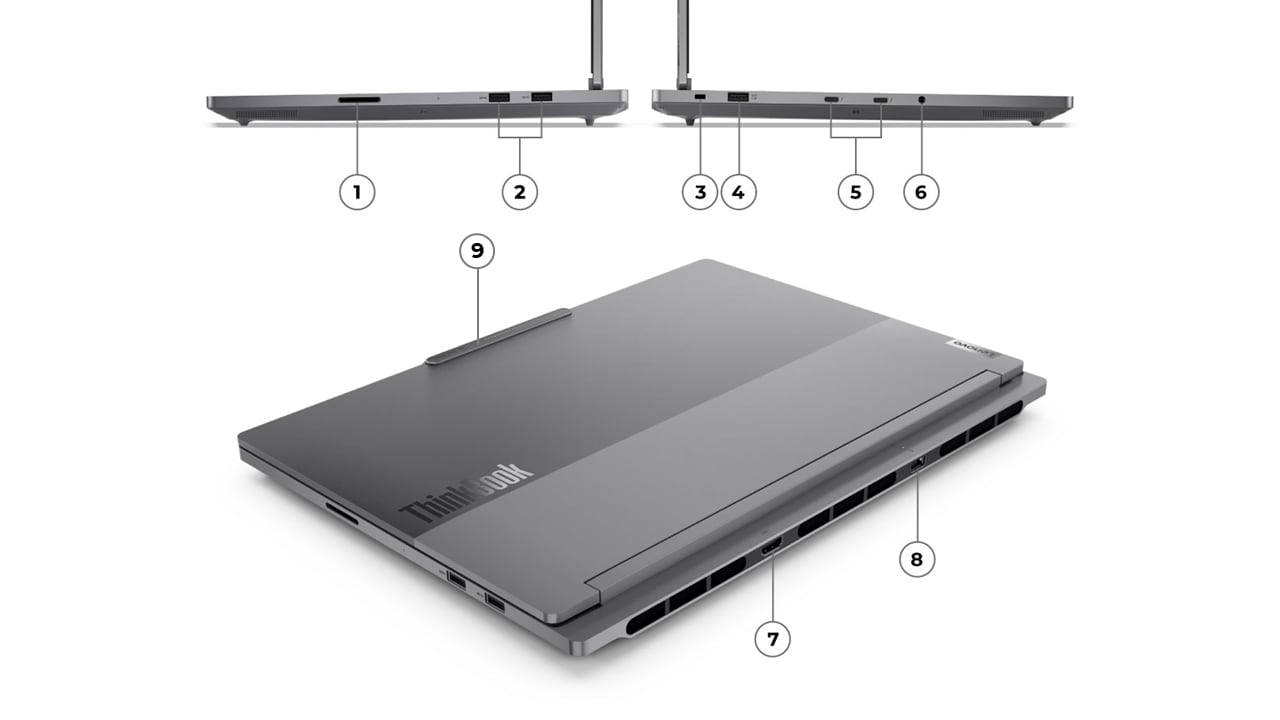 Lenovo ThinkBook 16p G5 IRX - Intel® Core™ i5-14500HX (E-cores up to 3.50GHz
