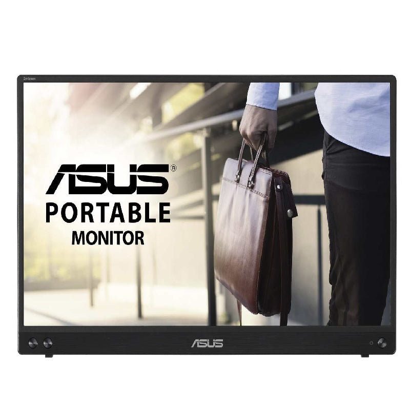 Asus Portable LED Monitor Zenscreen Mb16Acv Portable Monitor 1920X1080 60Hz Sleeve 15.6Inch Usbc Dark Grey