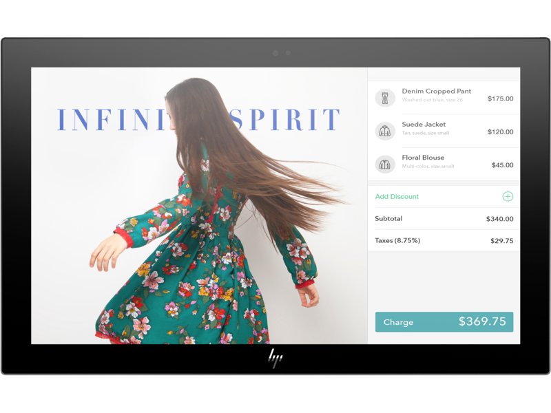 HP Engage 6.9 in BLK Display