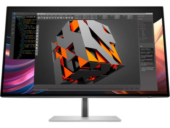 HP Series 7 Pro 27 inch QHD Monitor - 727pq, Flat, Display Diagonal Size: 27