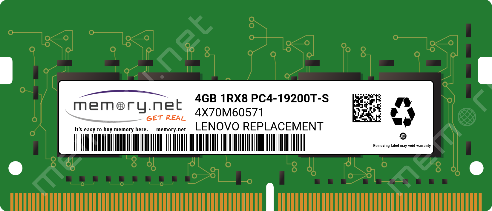 Lenovo 8GB DDR4 2666MHz SoDIMM Memory
