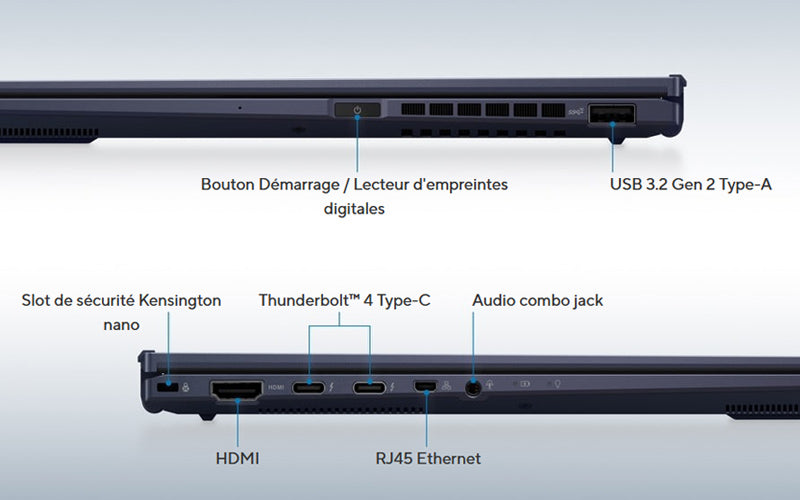 ExpertBook: ASUS ExpertBook/BLACK/14.0 WQXGA+(WQ+) non-Touch/CORE 7 150U/32GB/Intel UMA/1TB/WIN11 PRO