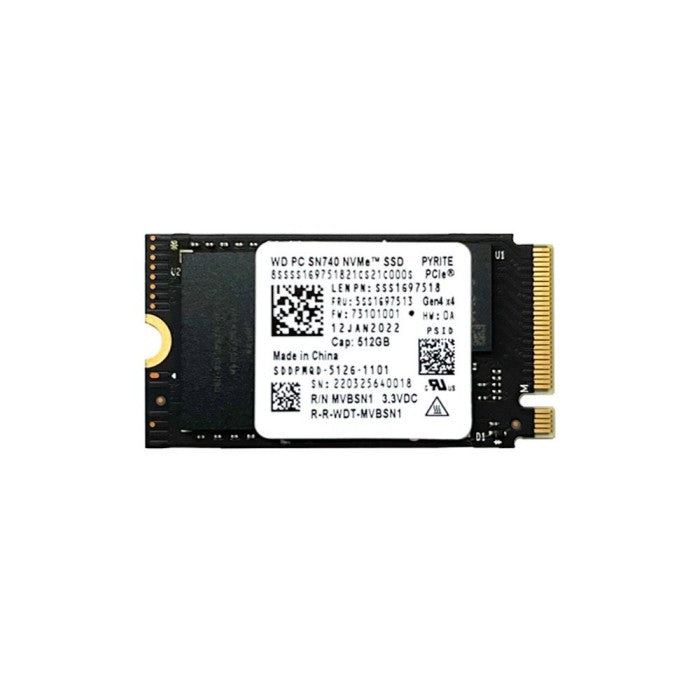 Lenovo 512GB PCIe NVMe M.2 SSD