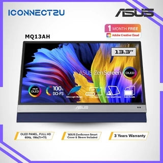 ZENSCREEN OLED MQ13AH PORTABLE MONITOR SMART CASE SLEEVE 1920X1080 60HZ 13.3Inch OLED MINI HDMI 2 USBC GREY