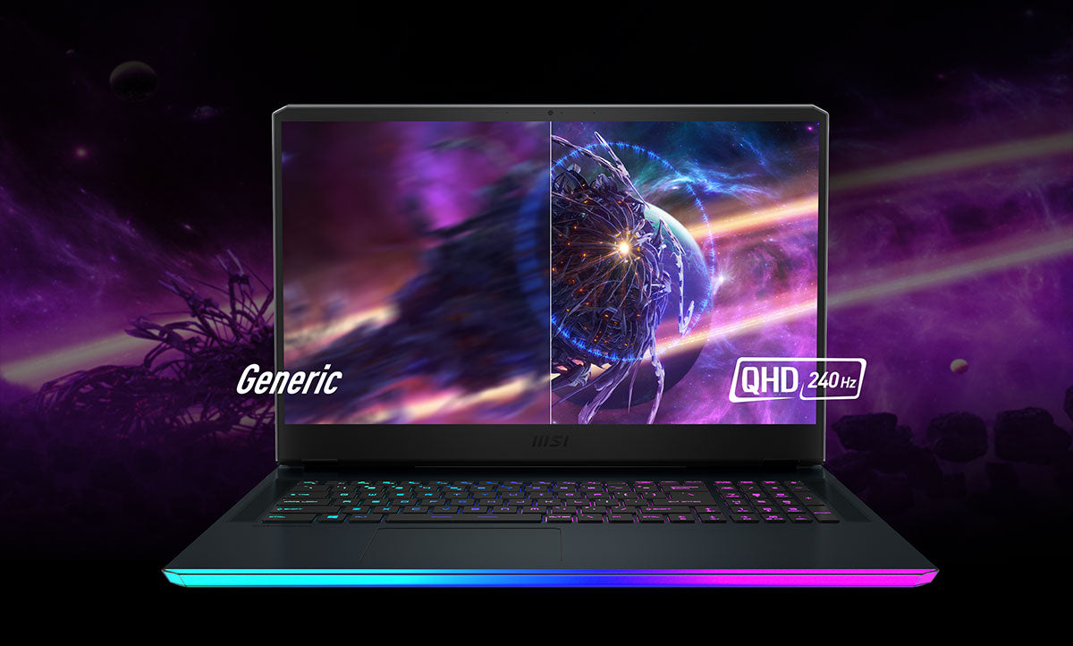 MSI GE76 Raider - Intel - Core i7 - 10750H - 2.6GHz - 16GB - DDR4 - 17.3Inch - 1920 x 1080 - No HDD - 1TB SSD