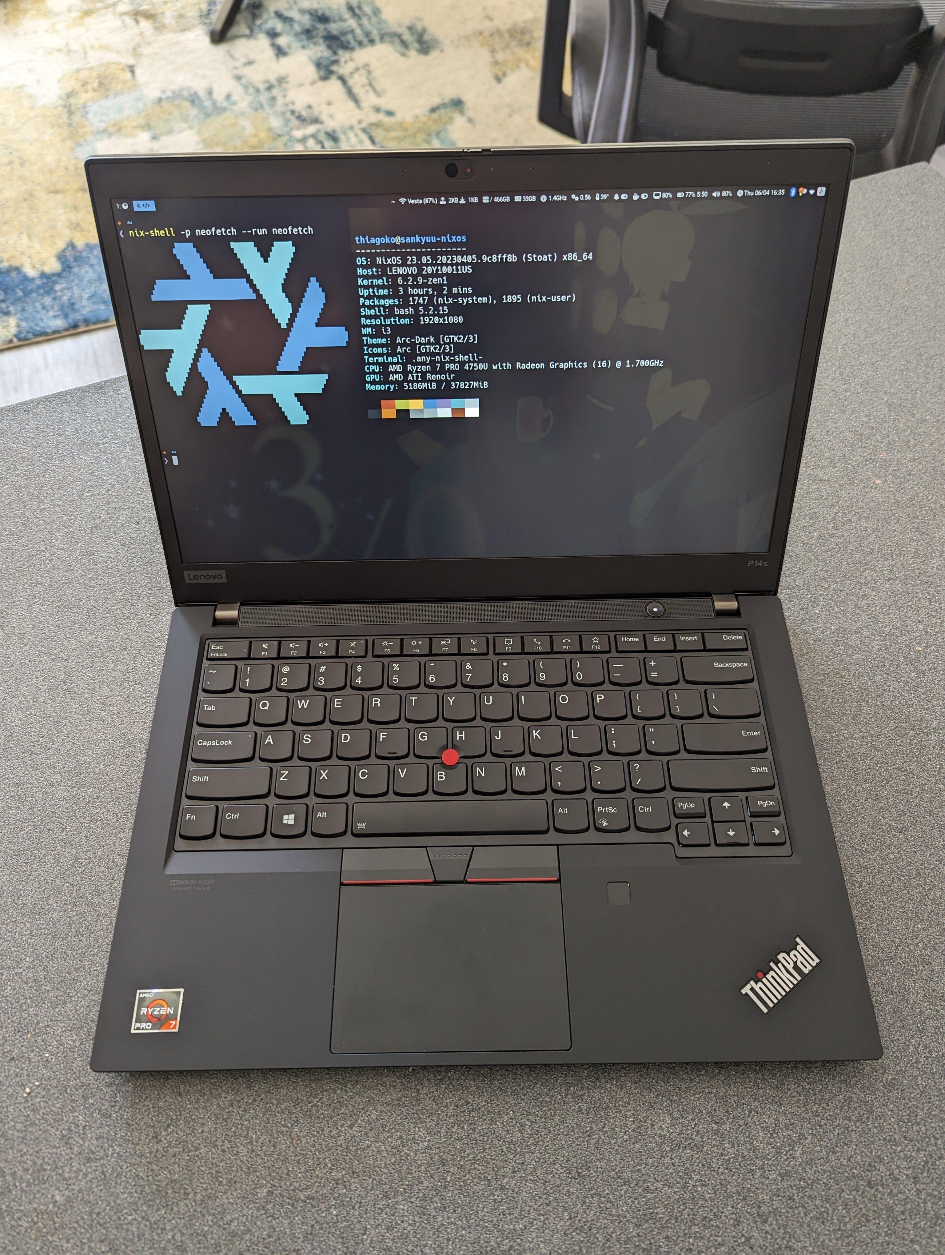 ThinkPad P14s AMD - 5", 32GB, 1TB SSD