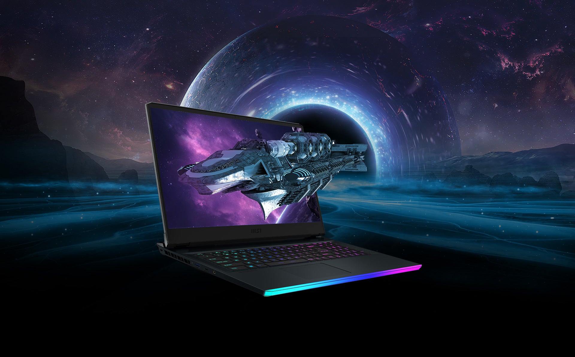 MSI GE76 Raider - Intel - Core i7 - 10750H - 2.6GHz - 16GB - DDR4 - 17.3Inch - 1920 x 1080 - No HDD - 1TB SSD