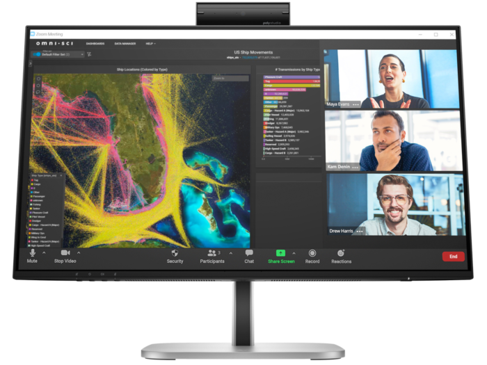 HP Series 5 Pro 23.8Inch FHD USB - C Conferencing Monitor, 524pm, LCD Monitor