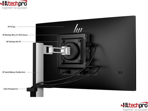 HP Series 5 Pro 27Inch QHD Monitor - 527pq, LCD Monitor, Flat