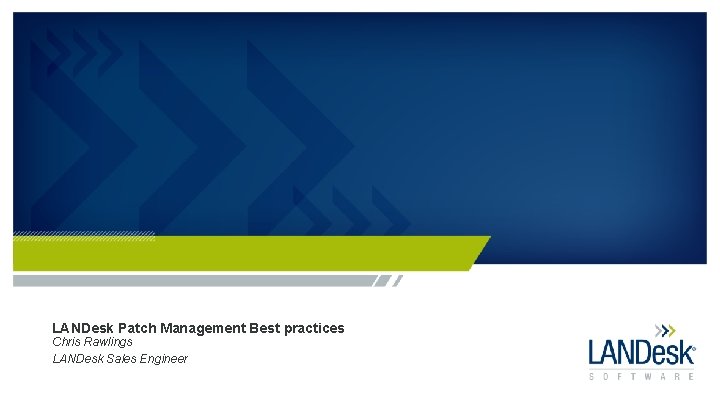 LANDESK Patch Manager - Subscription