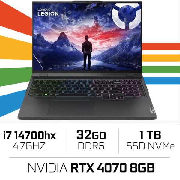 Lenovo Legion 5 16IRX9 - Intel® Core™ i7-14700HX (E-cores up to 3.90GHz
