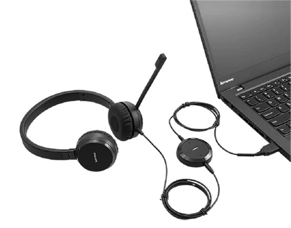 Lenovo Pro Wired Stereo VOIP Headset