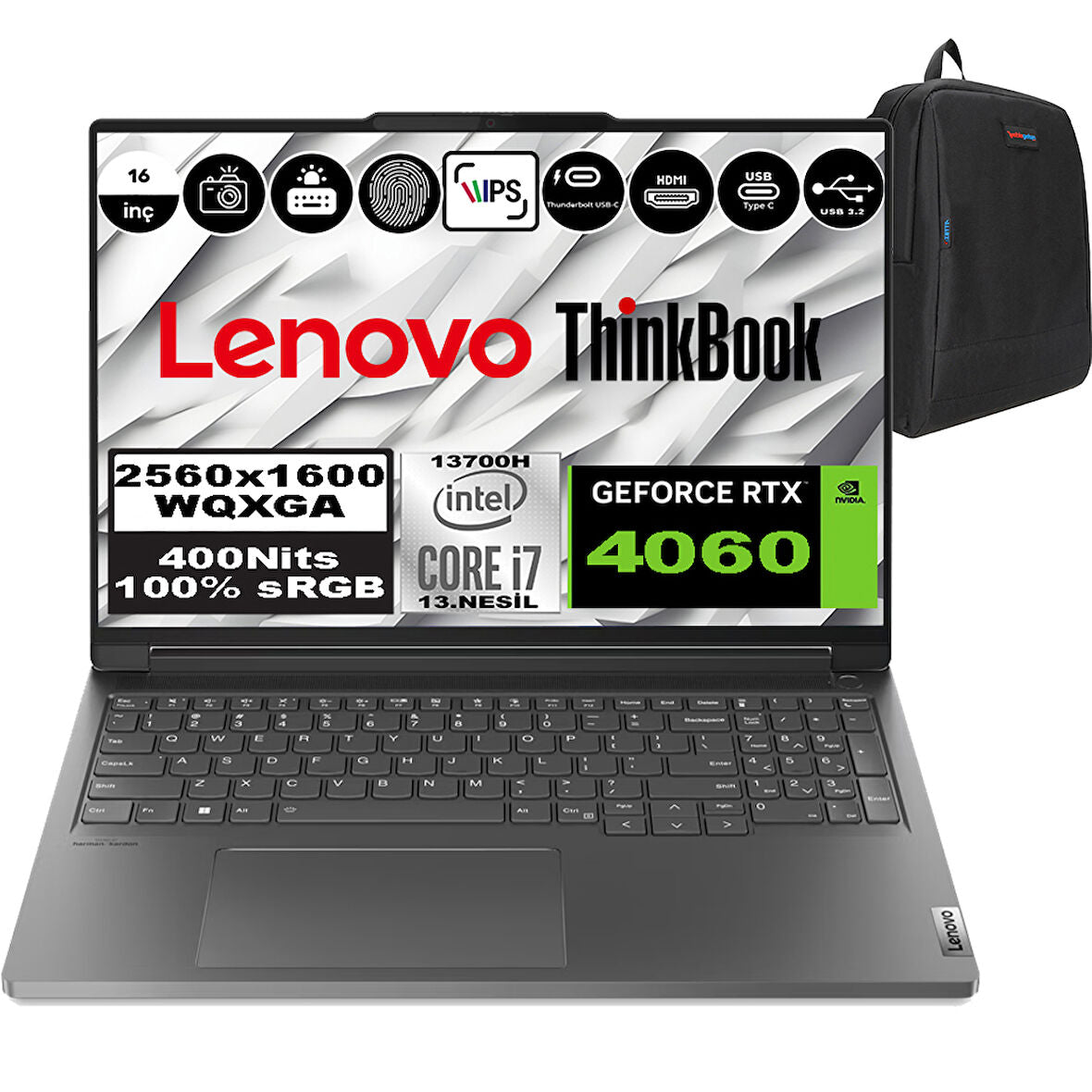 Lenovo ThinkBook 16p G4 IRH - Intel® Core™ i7-13700H (E-cores up to 3.70GHz