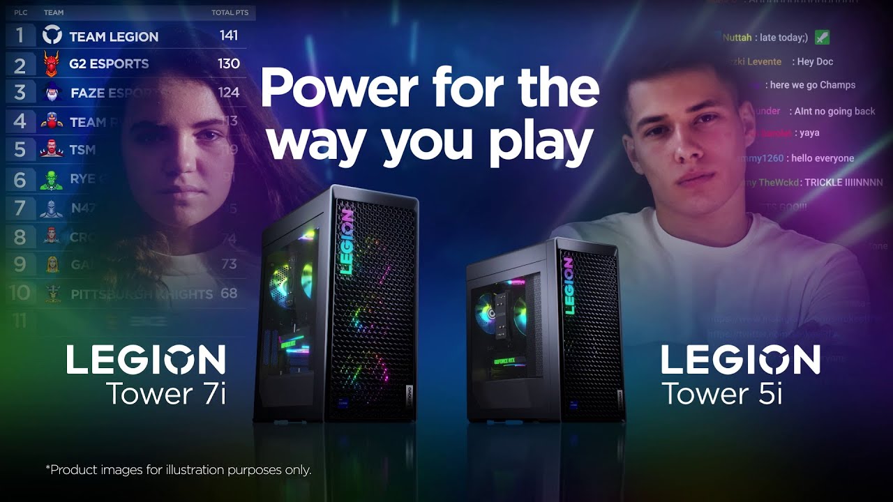 Lenovo Legion T5 26IRB8 - Intel® Core™ i7-14700F (E-cores up to 4.20 GHz