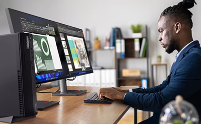 ThinkCentre M90s Gen 5 - Intel® Core™ i7-14700 vPro® (E-cores up to 4.20GHz