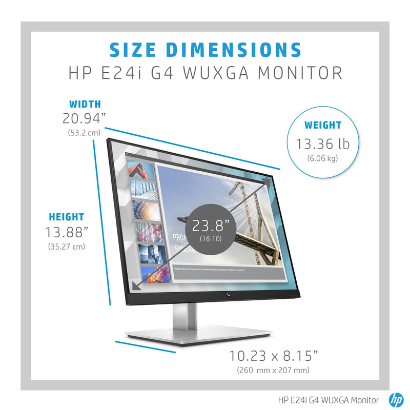 NEW HP E24i G4 WUXGA Monitor