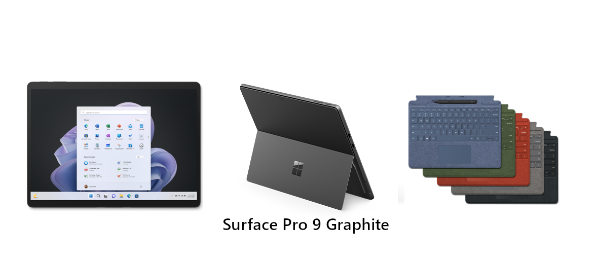 Microsoft Surface Pro 9 Commercial - Core 4.8GHz, 13Inch 10