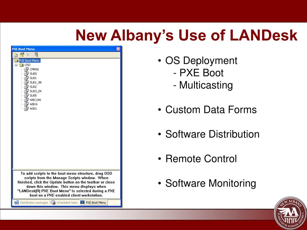 LANDESK Management Suite Maintenance