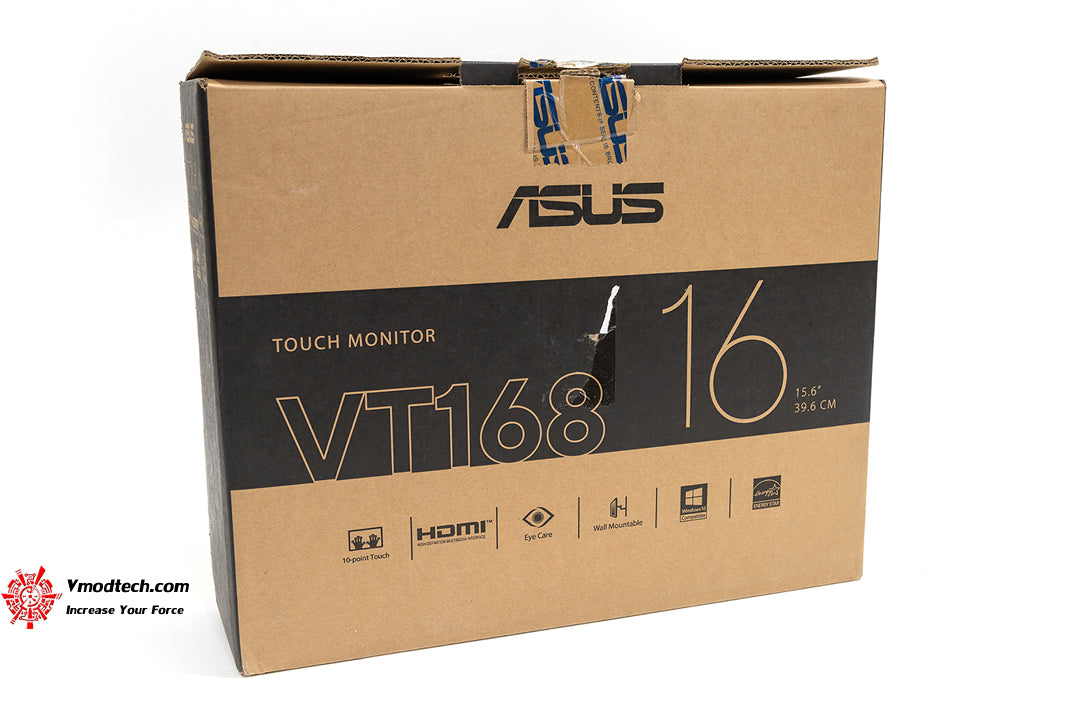 ASUS 15.6Inch Touch Monitor VT168HR WXGA 1366 x 768