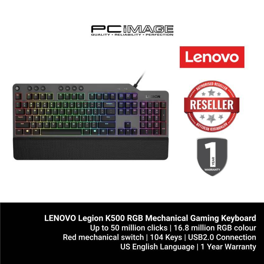 Lenovo Legion K500 RGB Mechanical Gaming Keyboard ( US English )