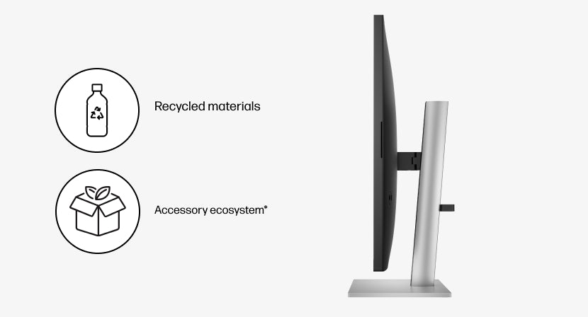 HP E32K G5 USB - C 4K MONITOR U.S., ENGLISH LOCALIZATION, LED Backlight